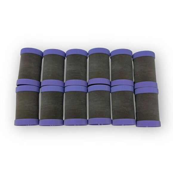 Conair More Big Curls 12 Replacement Velvet Flocked Hot Rollers Curlers CHV12P - Picture 3 of 7